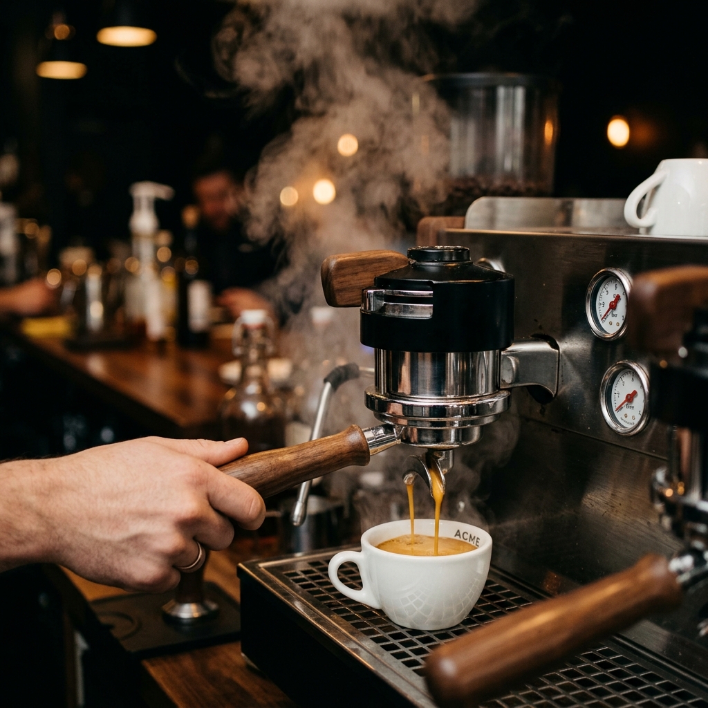 Cà phê pha máy Espresso
